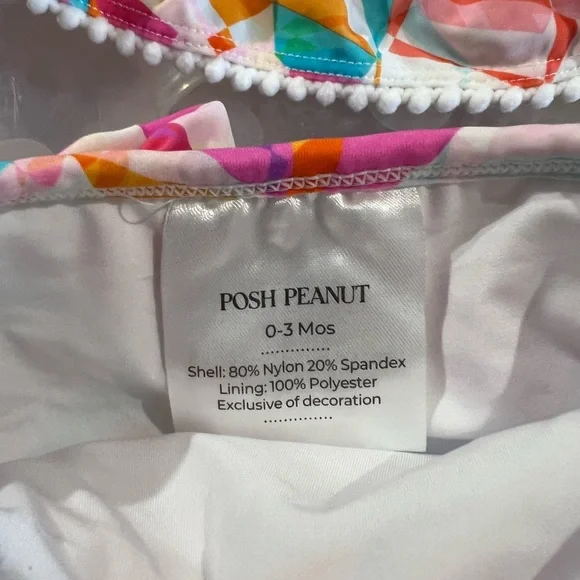 Posh Peanut 0-3 month bikini swim suit for baby girl - Picture 2 of 4